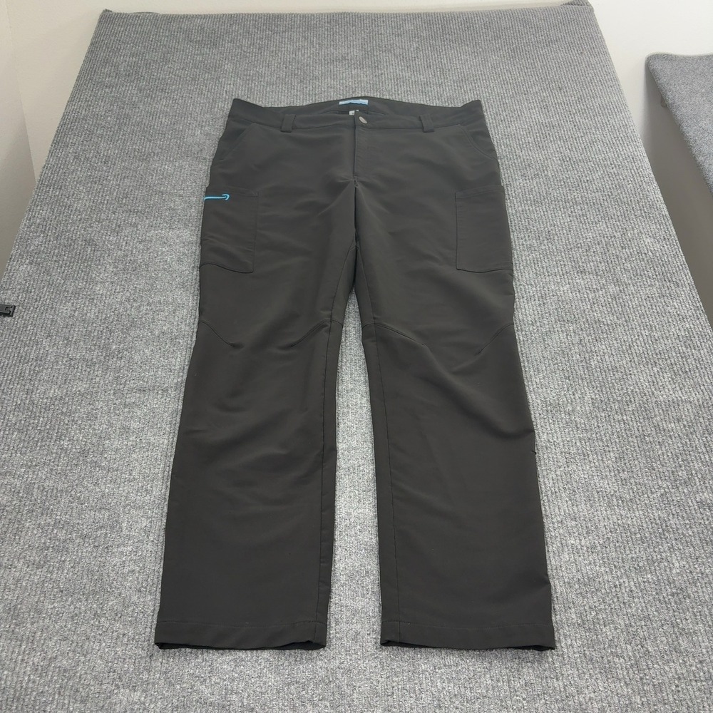 Amazon Cargo Pants Mens XXL Black Synthetic Cargo Pockets Workwear Outdoor Style